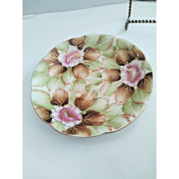 Stafford Japan Wide Mouth Cup and saucer set Floral Chintz Style 1950's - Picture 9 of 11